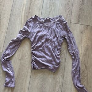 Alo Yoga Women's Lavender Long Sleeve Top